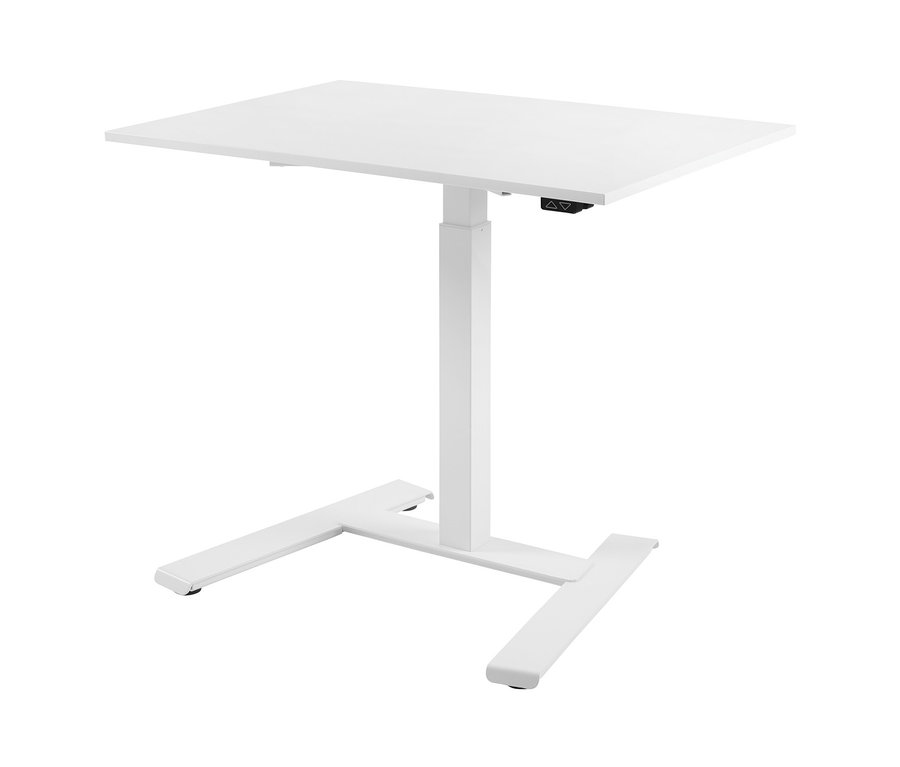 Weißer Topstar E-Tisch "Single".