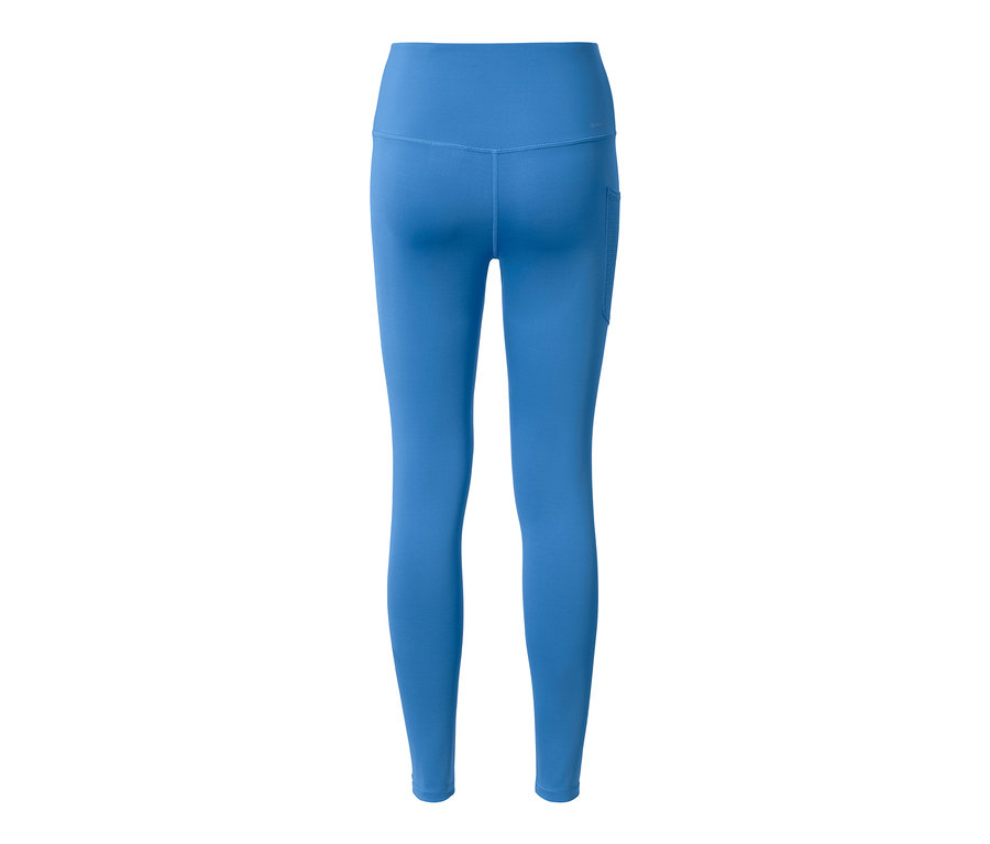 Blaue Sporttight »pockets« von hinten.