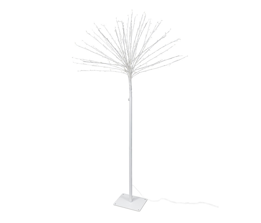 Ein Baum mit Micro-LEDs auf einem weißen Hintergrund.