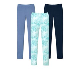 Dunkelblau/Mittelblau/Batik