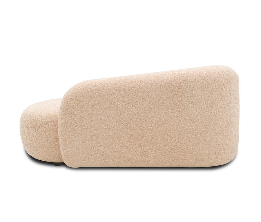 DOMO collection Recamiere »Lovund«, links, creme.