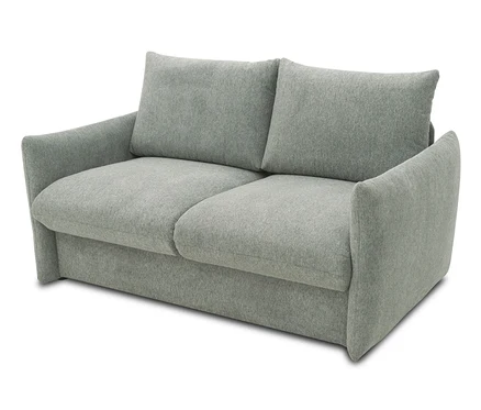 Graues DOMO collection Schlafsofa 2-Sitzer »Helsinki«.