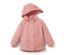 Kleinkind-Thermo-Regenjacke, rosa Tropfen - Rosafarben mit weißen Tropfe