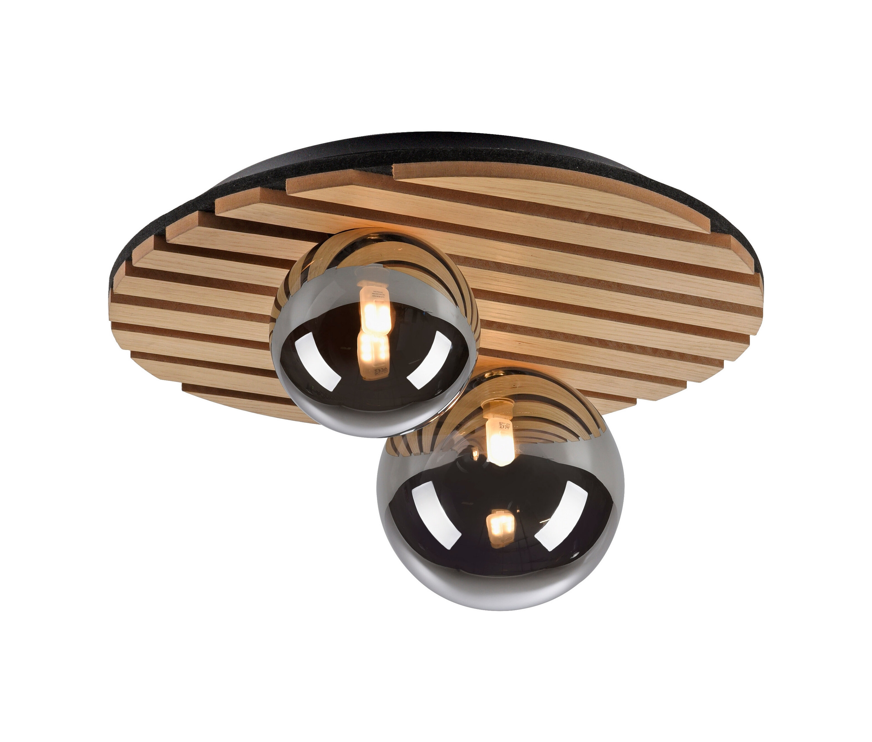 Thumbnail - Tchibo - Just Light Deckenleuchte »Green Stika« - braun