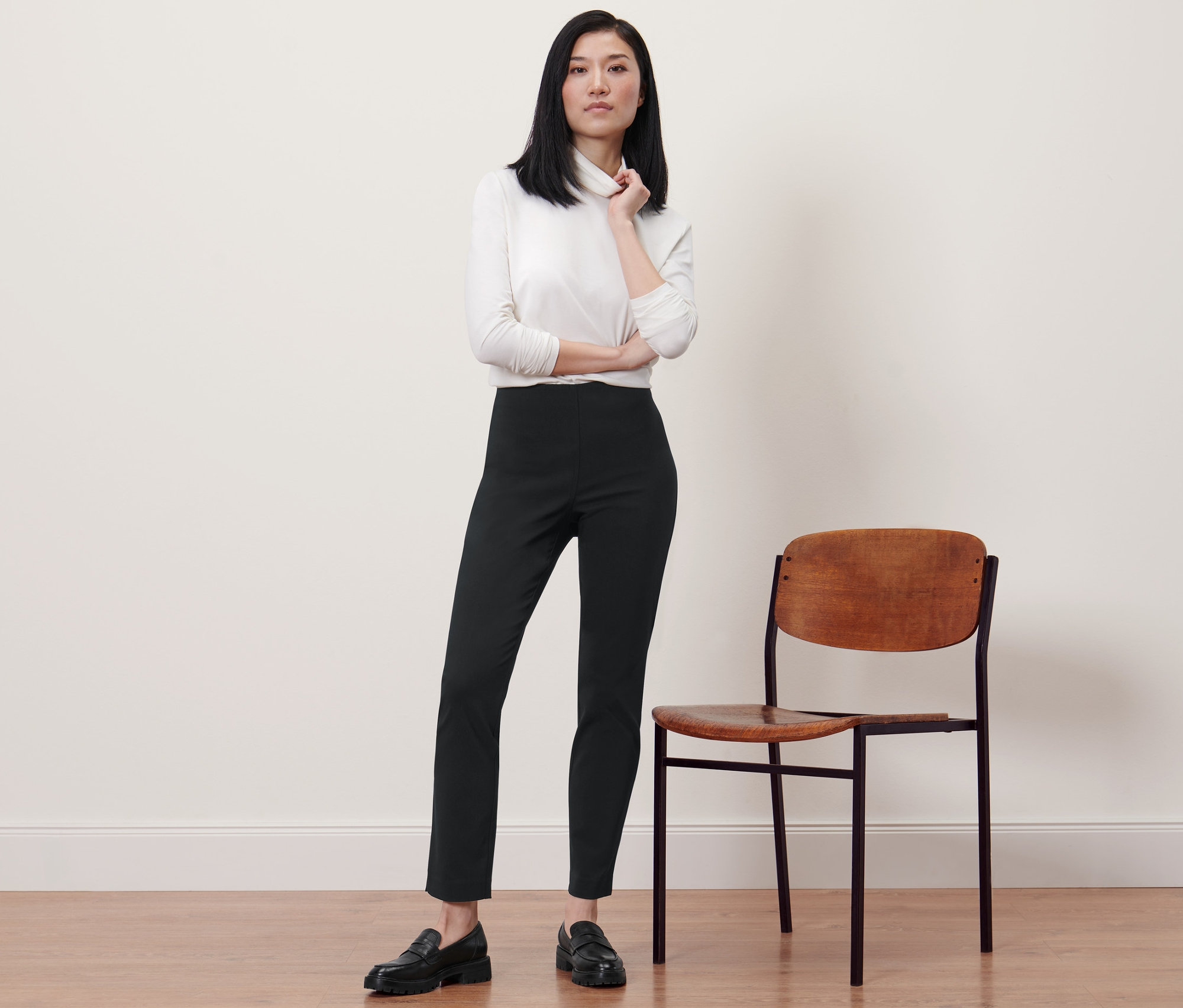 Thumbnail - Tchibo - Stretchhose - Damen - Gr. 40 - schwarz