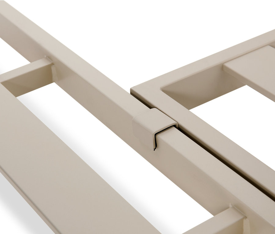 Detailansicht des Rahmens vom flexiblen Balkon-Lounge-Set »Liska«.