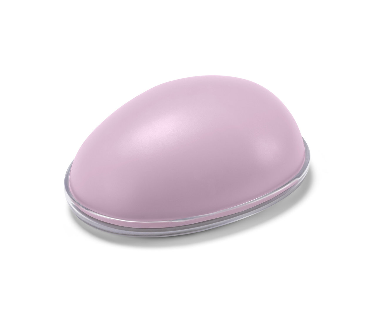 Ein Kristall-Haarentferner in hellvioletter Farbe.