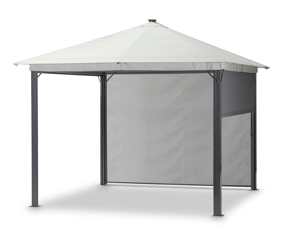 Leco Solarpavillon, ca. 300 x 300 cm.