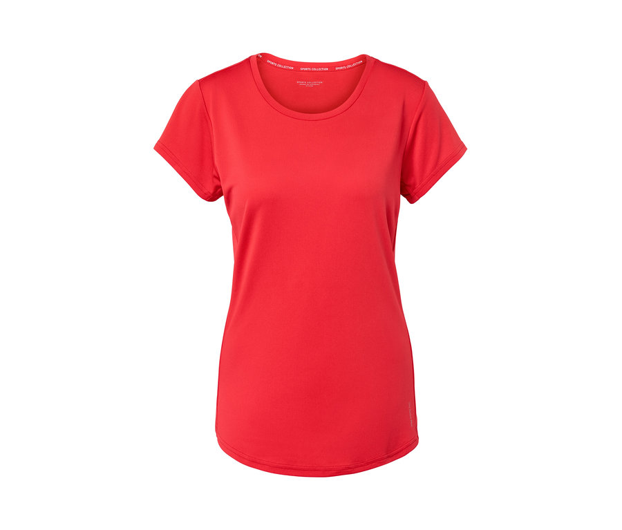 Rotes Sportshirt.