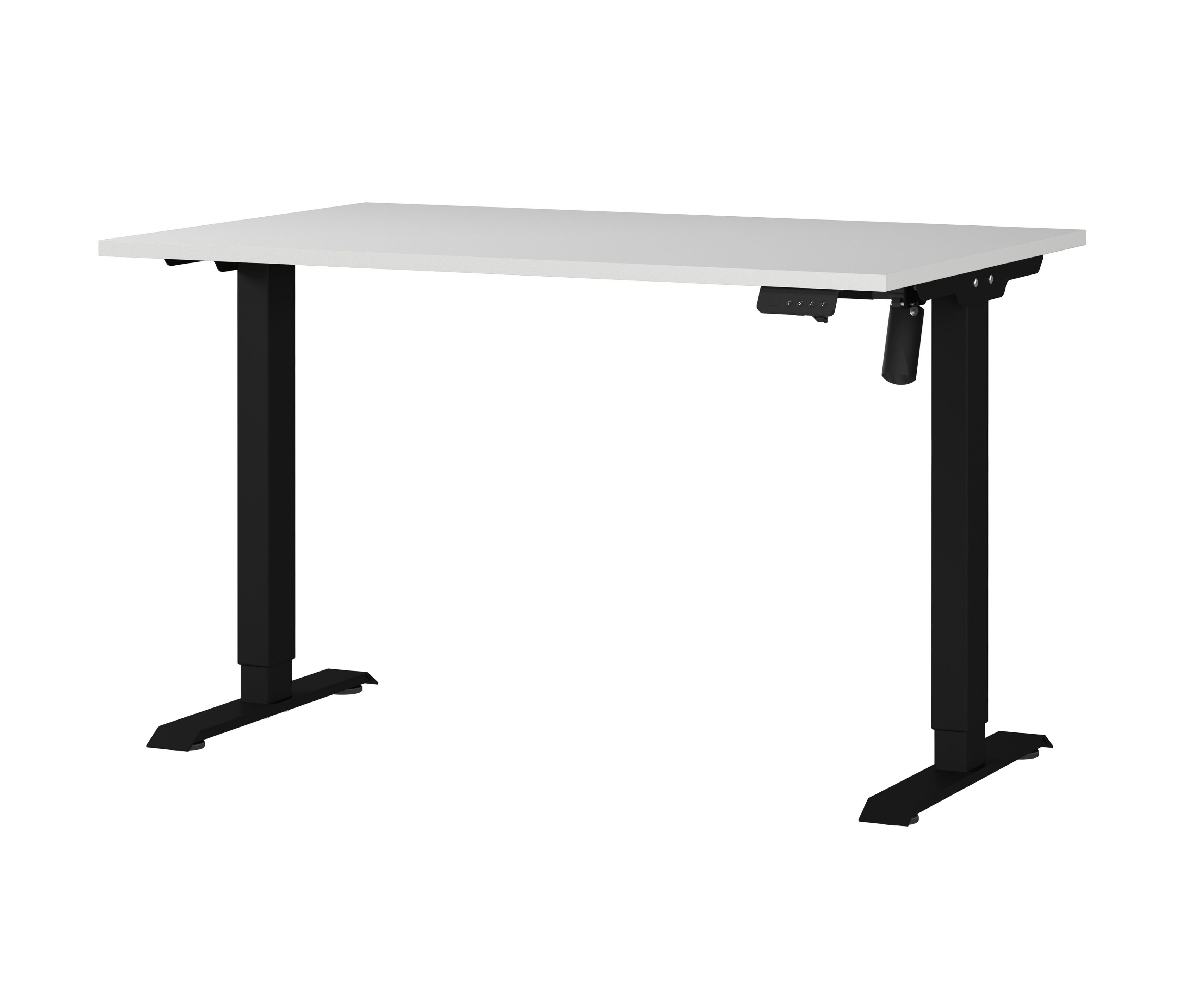 Tchibo - Elektrischer Schreibtisch »Profi« - 1x14,5x96,5cm - schwarz - Holz / Metall