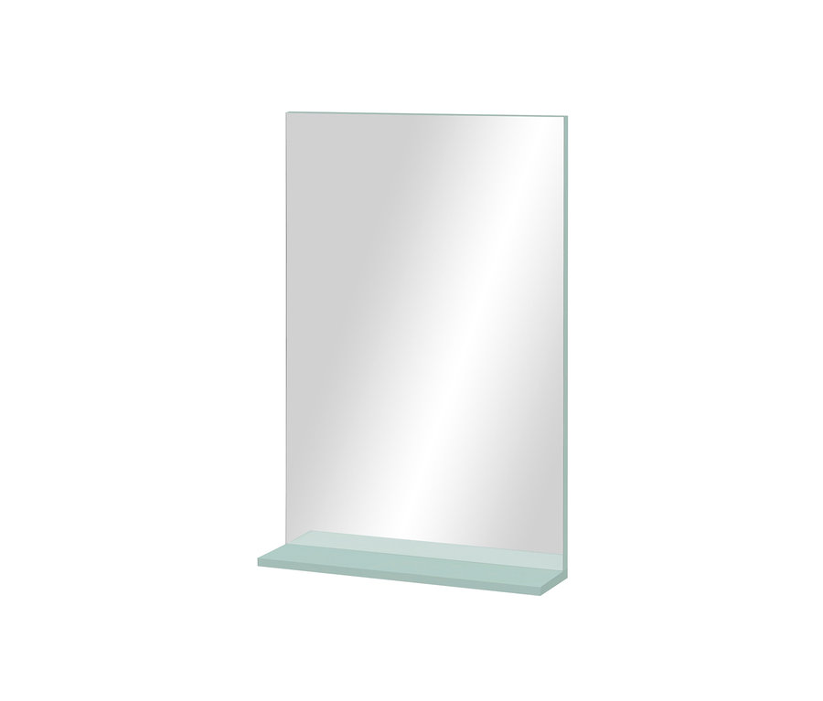 Rechteckiger Spiegel »Sari« in Mintfarbe.