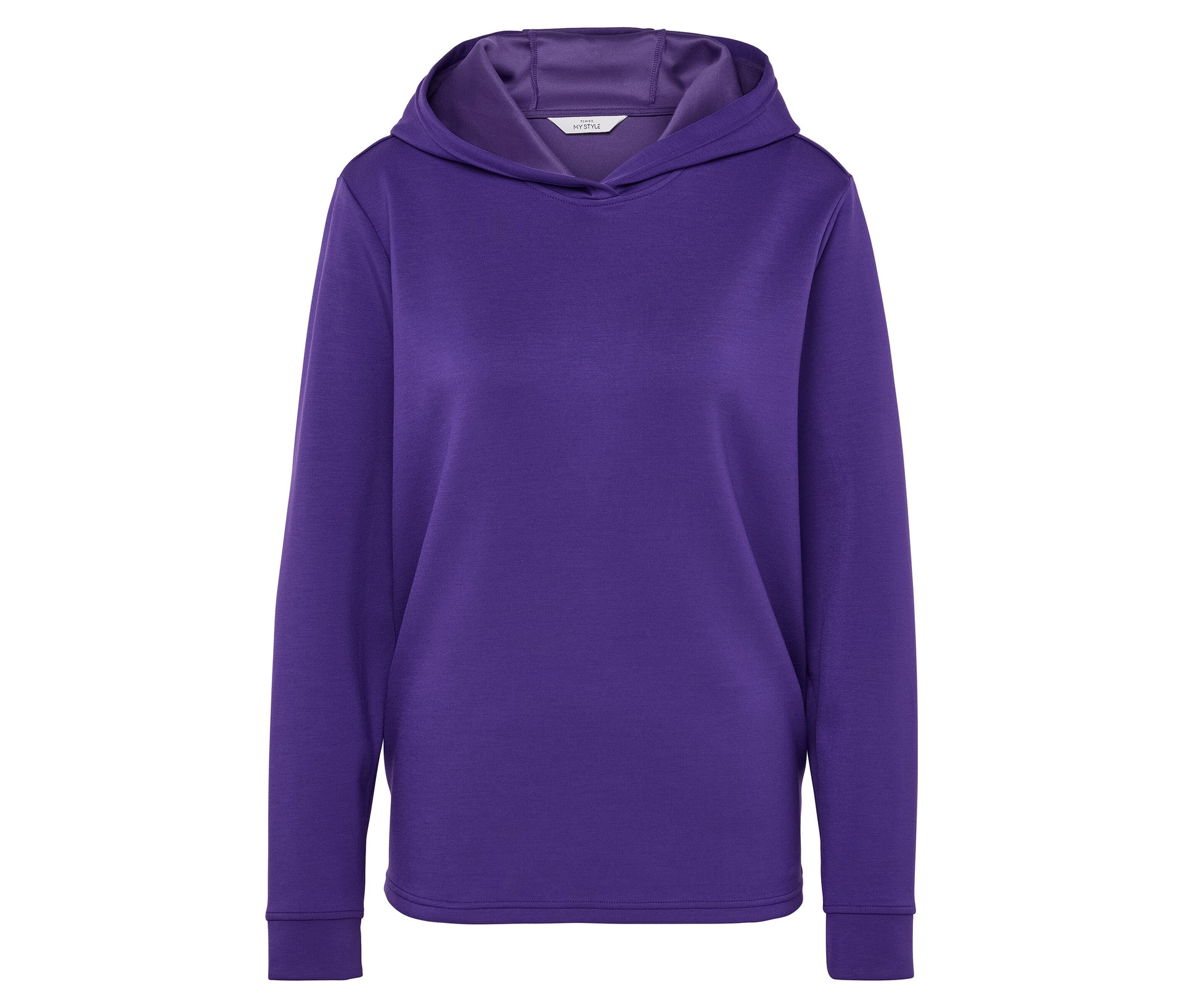 Hoodie aus Modal-Mix - Damen - Gr. S - lila - lila