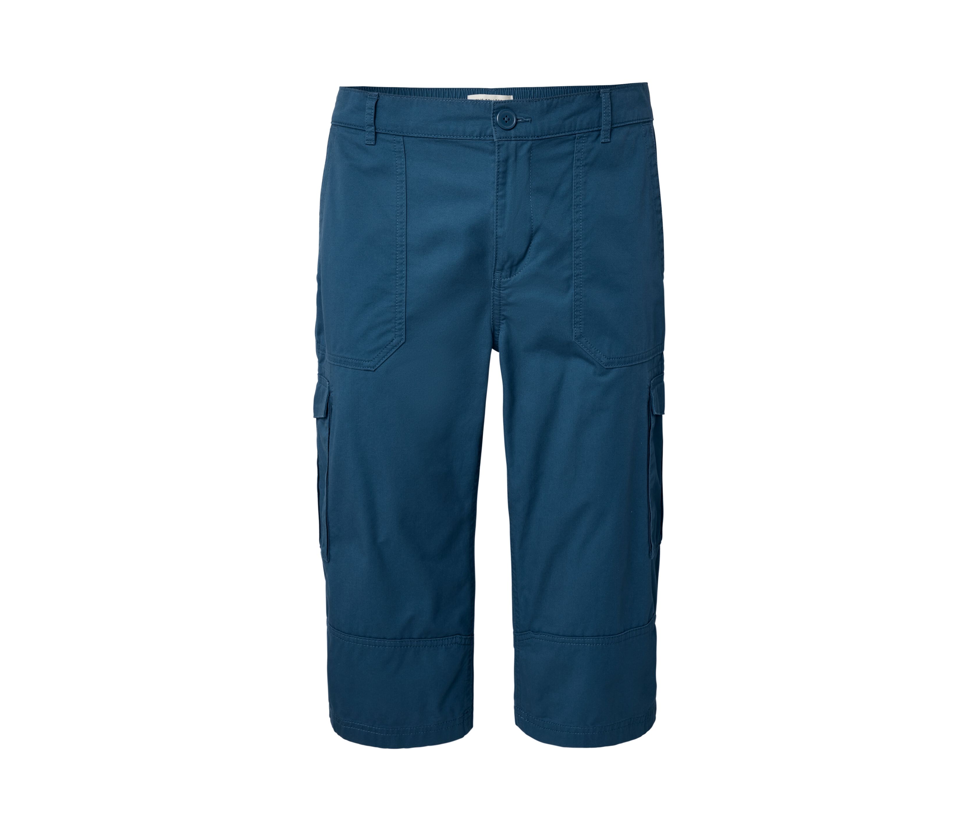 Tchibo - Cargo-Bermuda in 3/4-Länge - Herren - Gr. 40 - blau