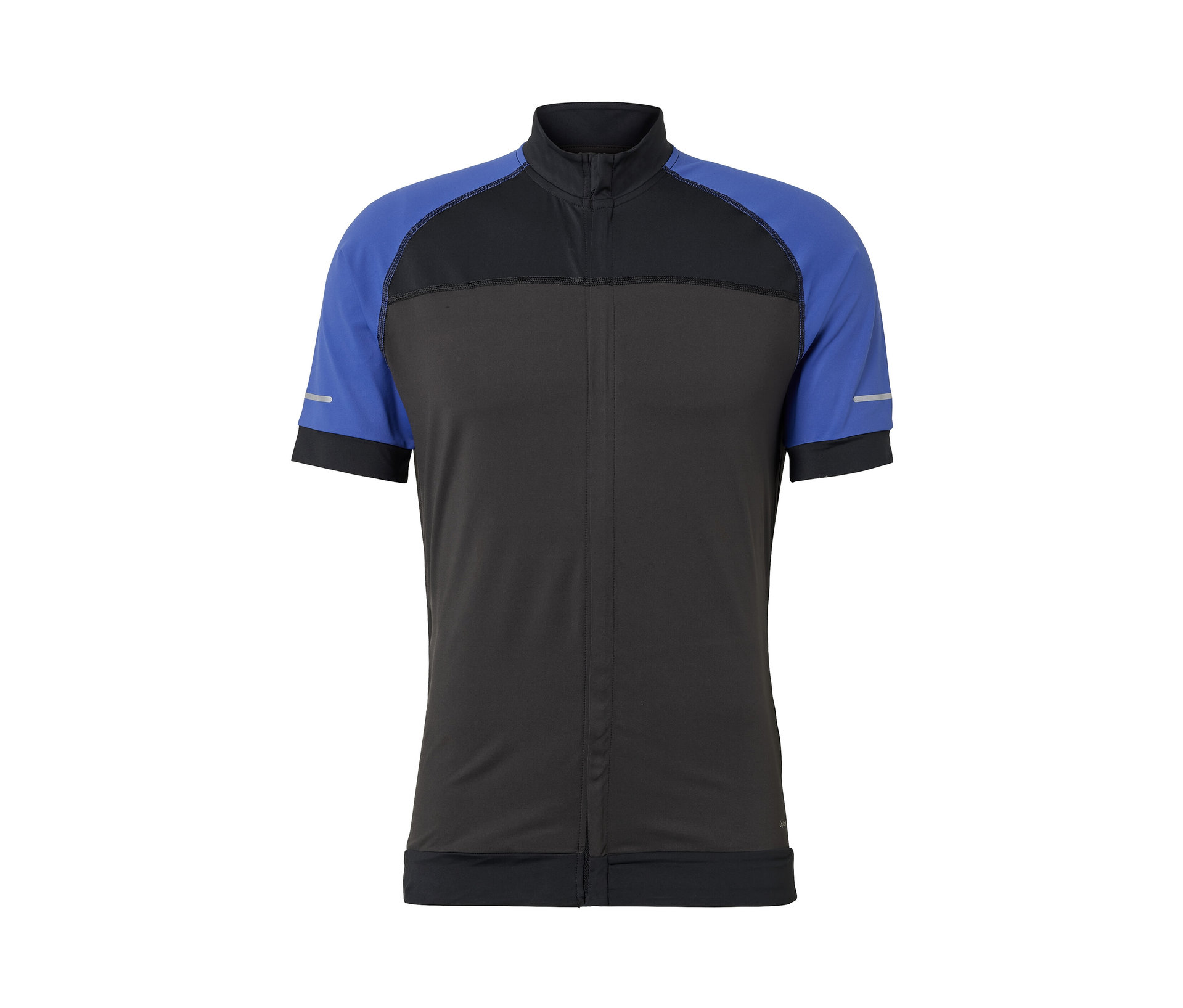 Fahrrad-Trikot - Herren - Gr. XXL - anthrazit - anthrazit