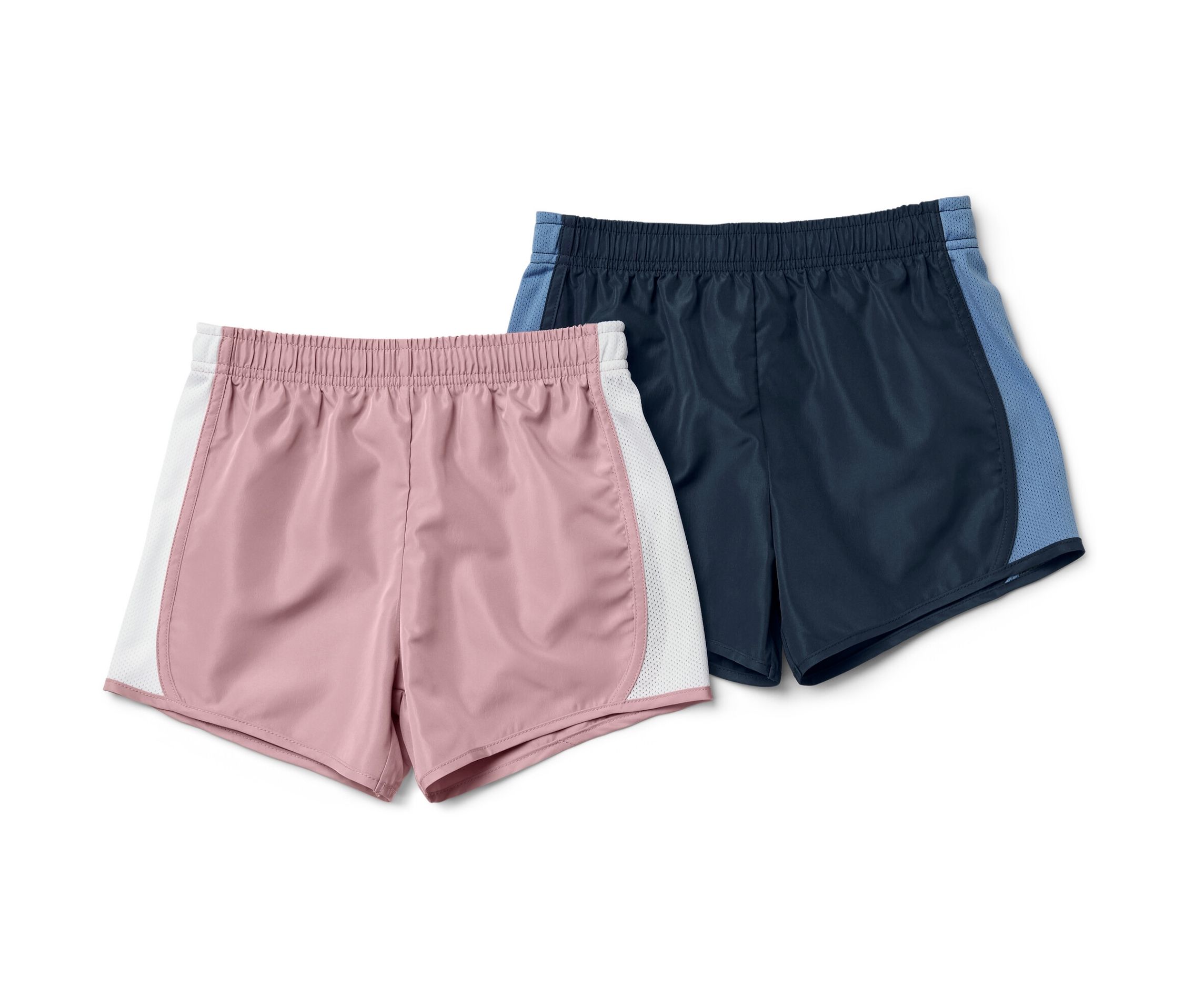 Tchibo - 2 Kinder-Sportshorts - Mädchen - Gr. 122/128 - rosa