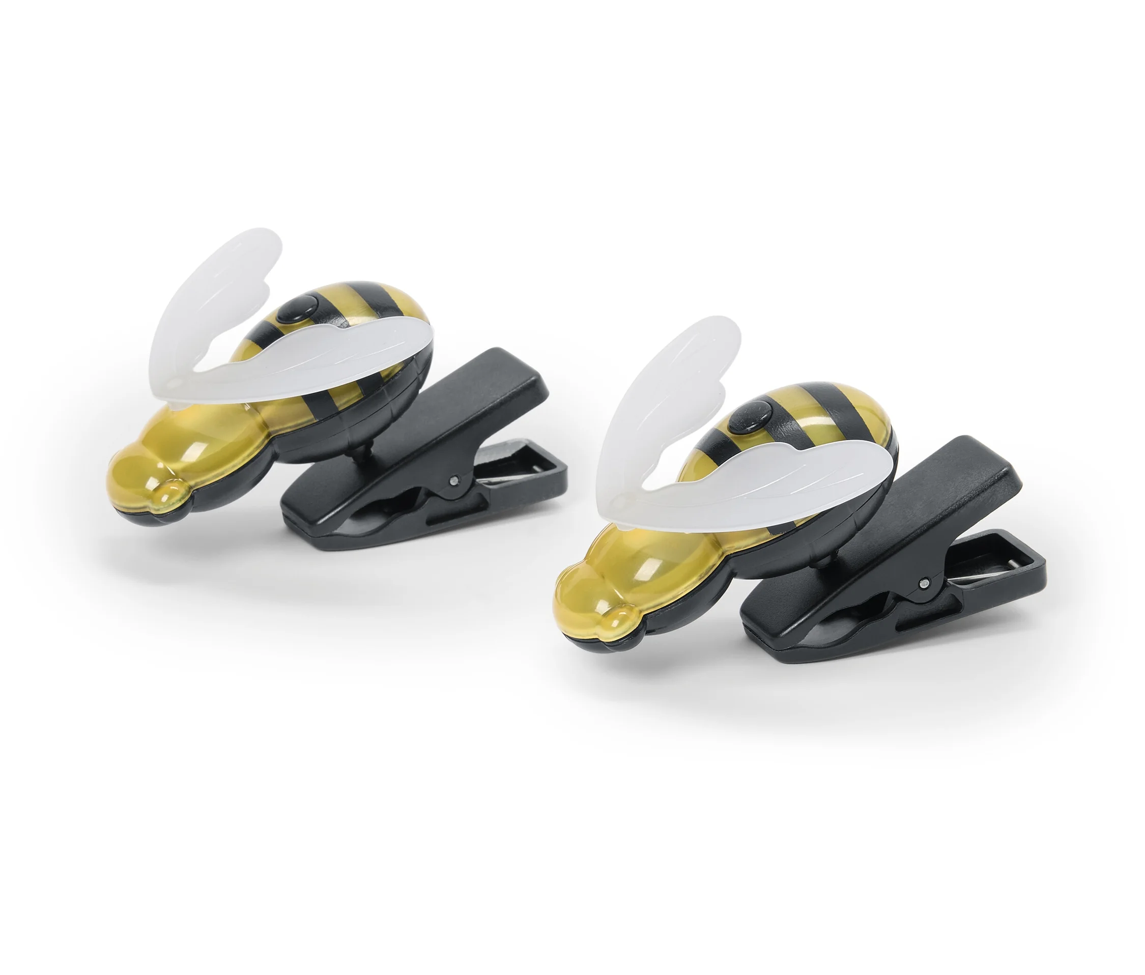 Tchibo - 2 LED-Bienen - 8,5x8x6cm - schwarz -