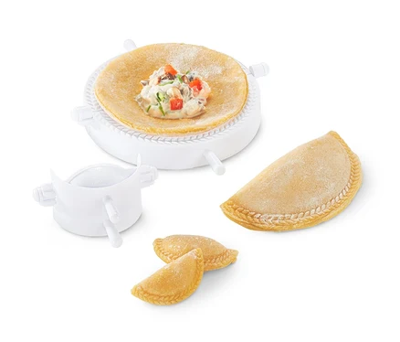 Kreativer Ravioli- Und Teigtaschenformer (Set) – Herz, Schmetterling & Blume – Lustiges Küchenwerkzeug Für Knödel Und Kuchenkrusten