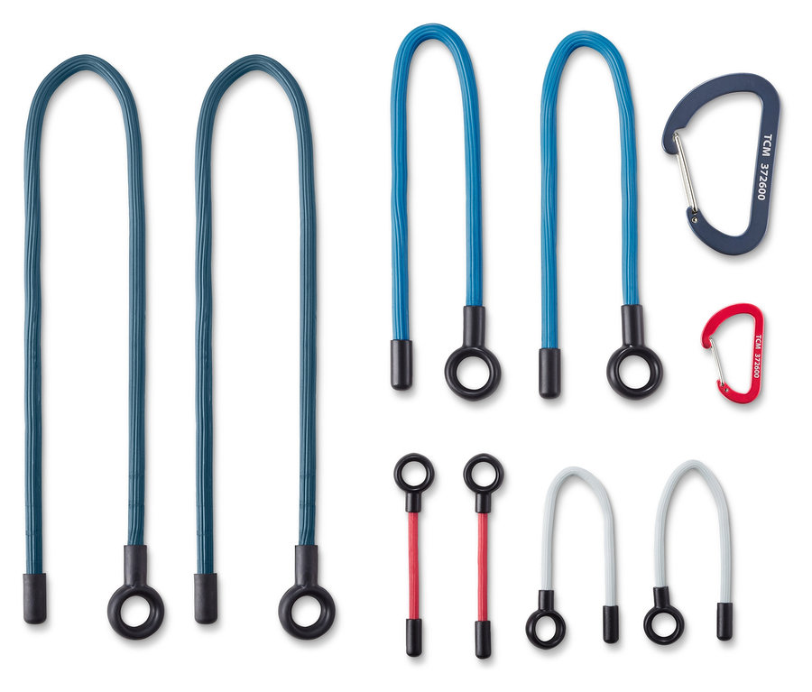 Mehrfarbiges 10-teiliges Universalbinder-Set.