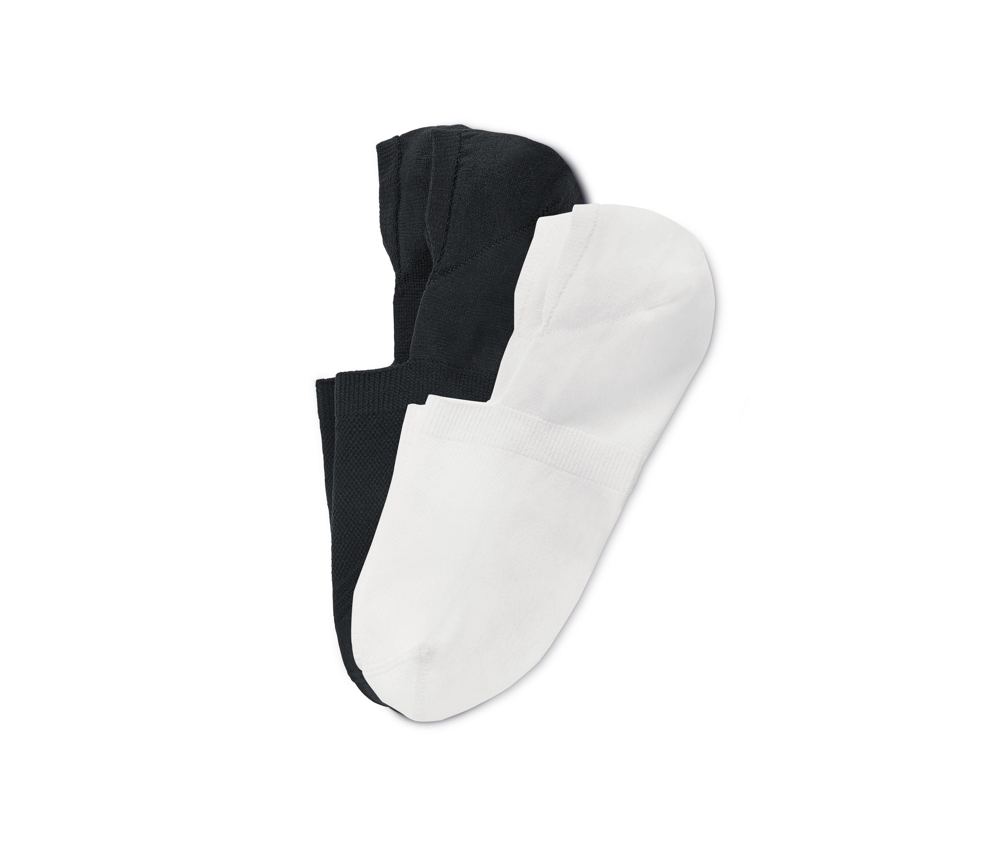 Tchibo - 2 Paar Sport-Füßlinge - Herren - Gr. 38-40 - schwarz
