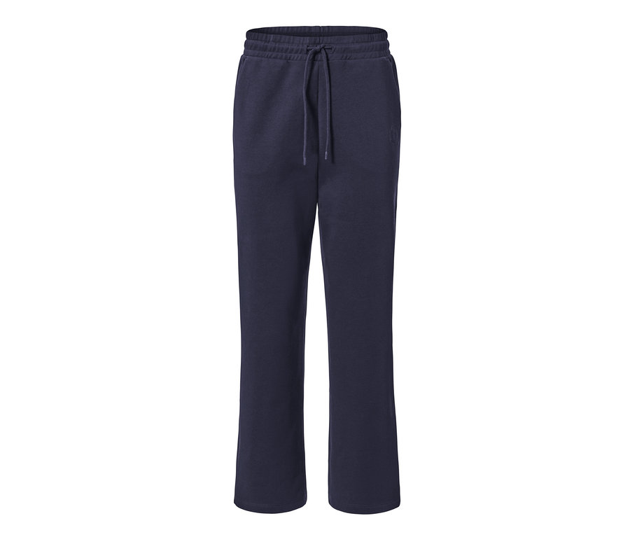 Dunkelblaue Sweatpants.
