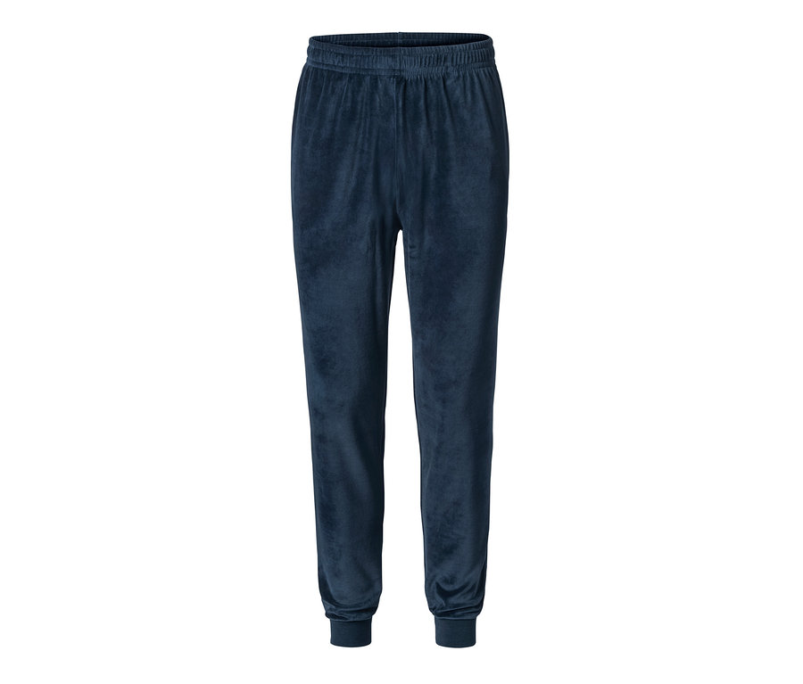 Blaue Nicki-Pyjamahose.