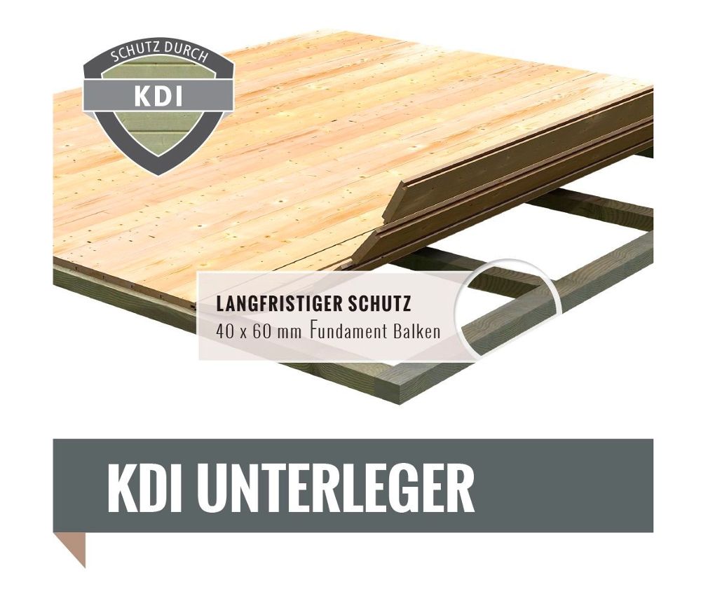Thumbnail - Karibu Fasshaus »Orkla« - grau