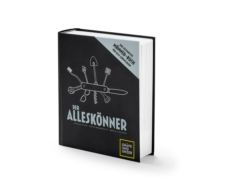 Das Buch »Der Alleskönner« vor einem weißen Hintergrund.