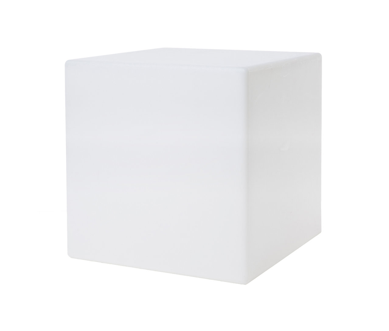 Ein weißer Solar-Würfel.