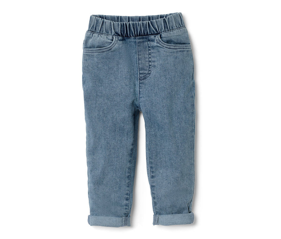 Eine Kinder-Pull-on-Hose – Fit »Luca« in Jeansoptik.