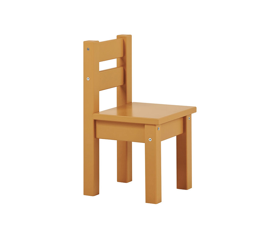 Gelber Hoppekids Kinderstuhl »Mads«.