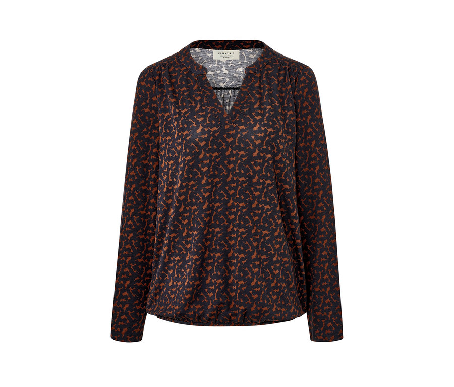 Bedrucktes Blusenshirt.