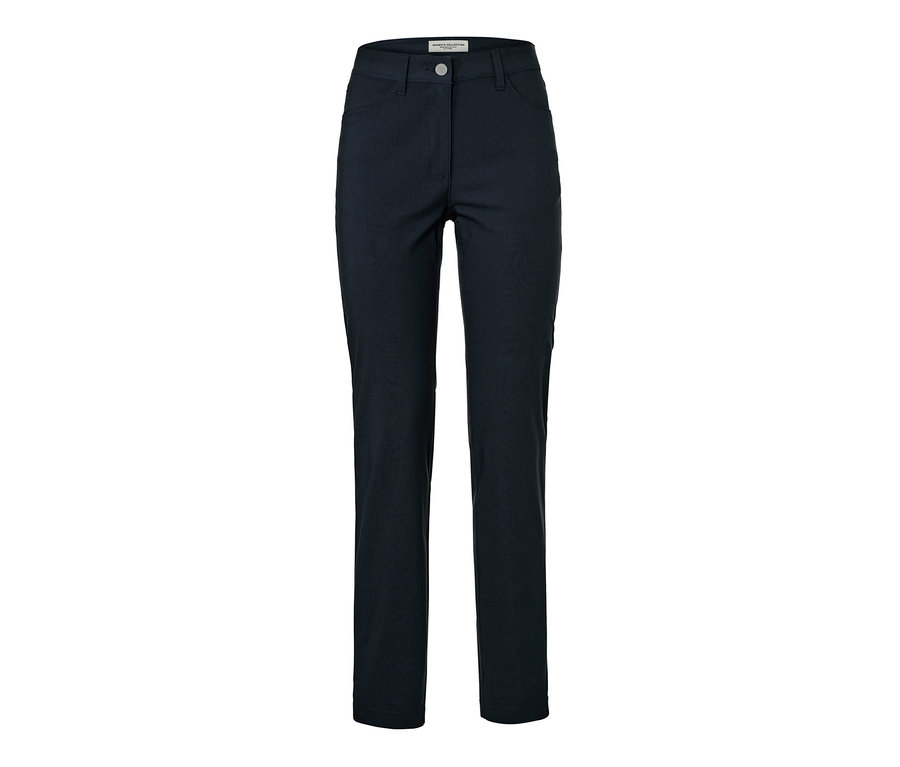 Dunkelblaue Bengalin-Hose.