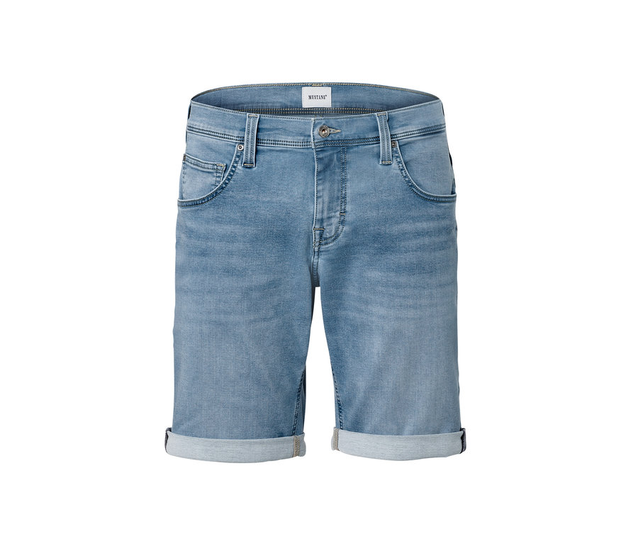 Helleblaue Jeans-Shorts »Mustang«.