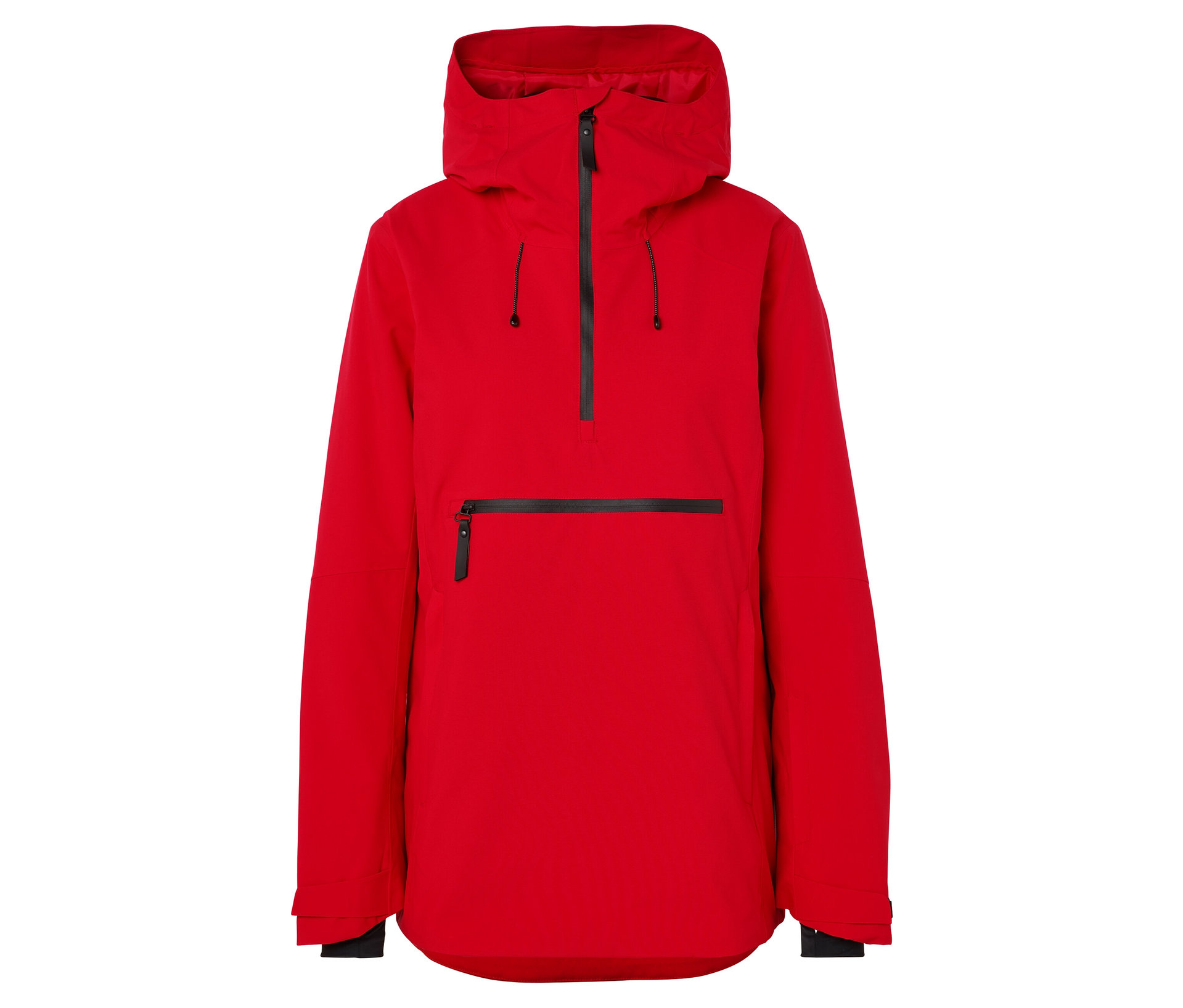 Halfzip-Skijacke - Damen - Gr. 40 - rot - rot