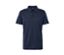 Poloshirt mit Merinowolle, blau - Dunkelblau