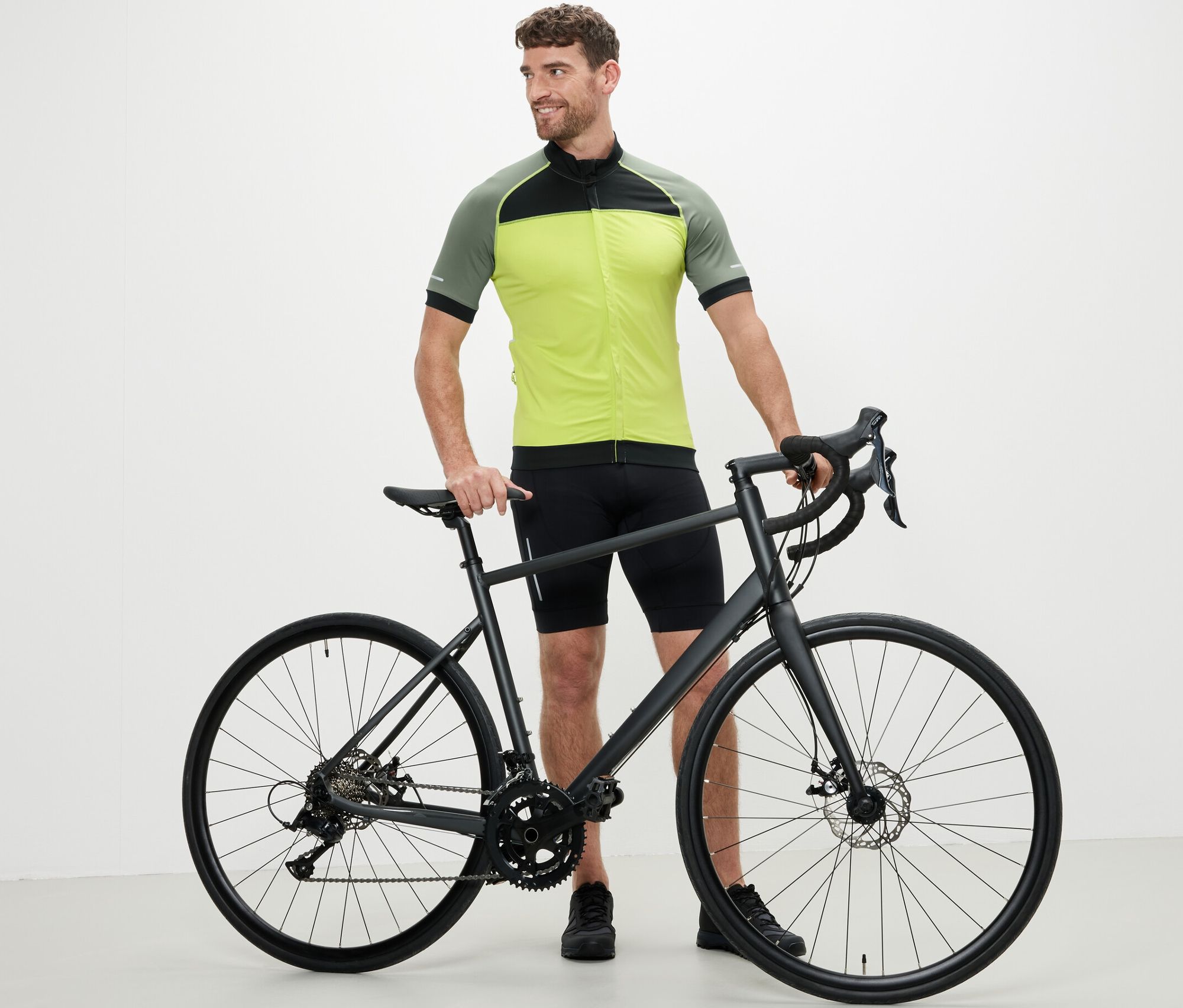 Thumbnail - Tchibo - Fahrrad-Trikot - Herren - Gr. XL - schwarz