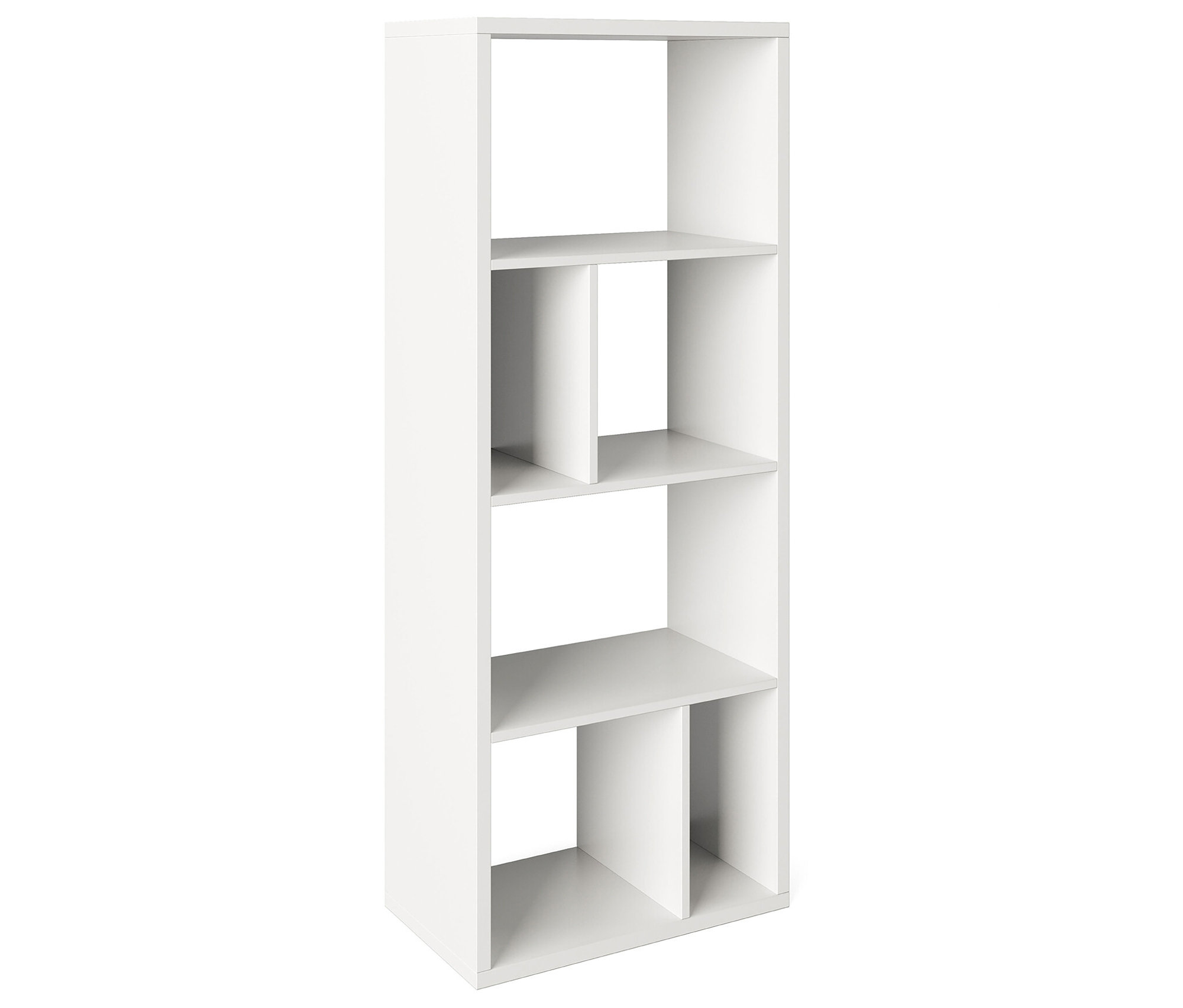 Roba Regal »Fortuna« mit 6 Fächern - 58x34x146,6cm - weiß -