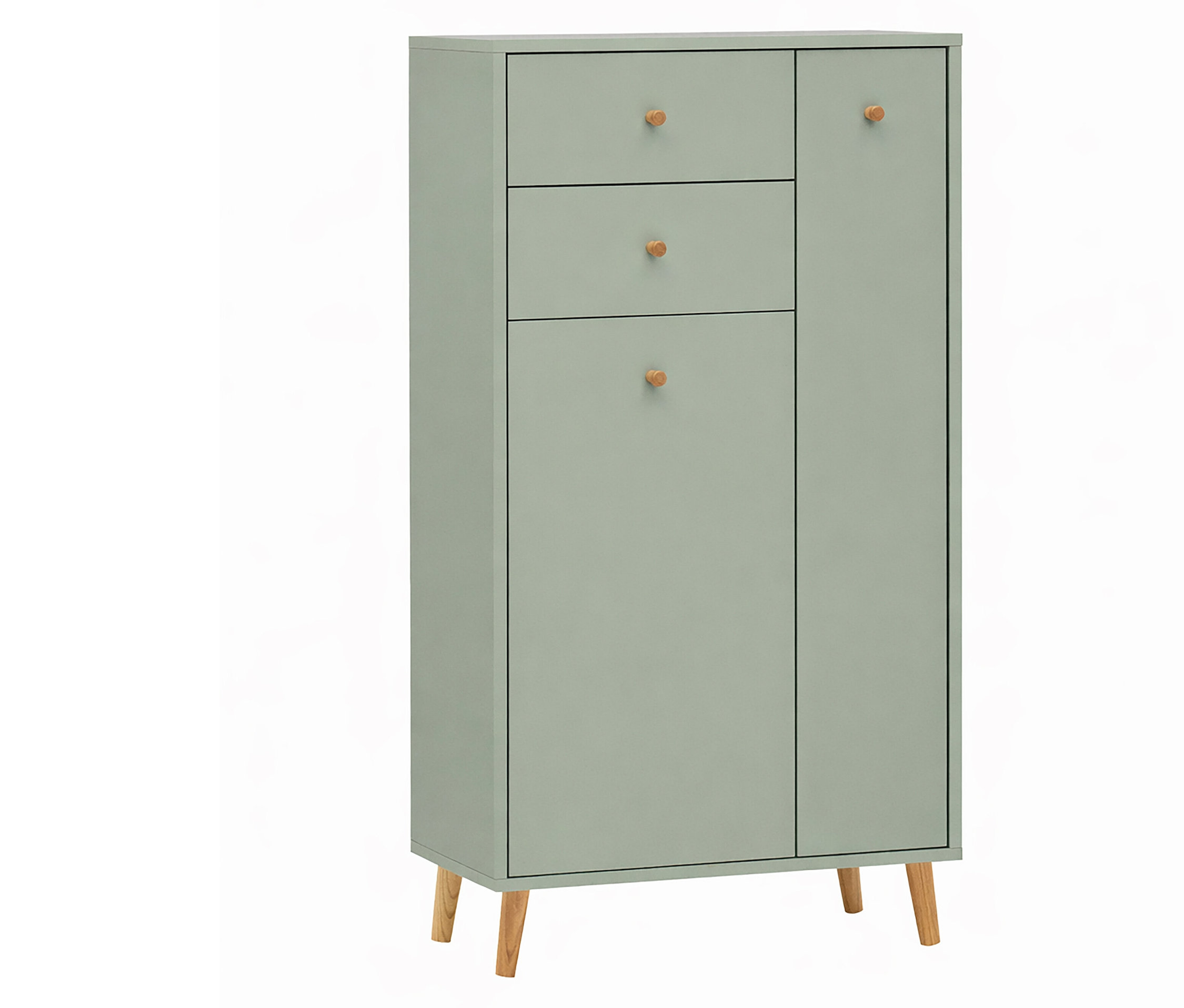 Tchibo - Highboard »Bjarne« - 60,2x33x113,4cm - braun -