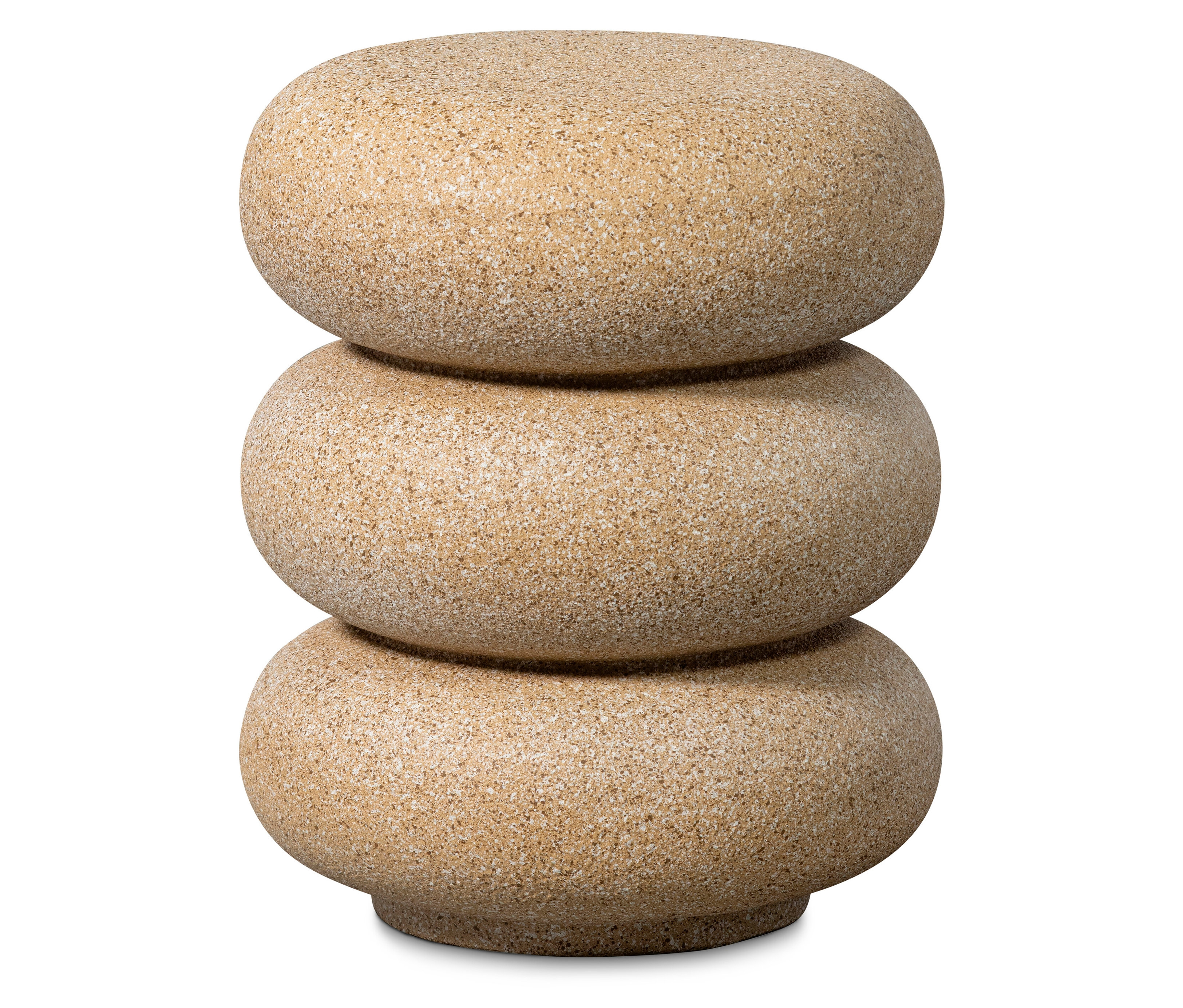 Tchibo - Woood Beistelltisch - 57x44x44cm - Beige -