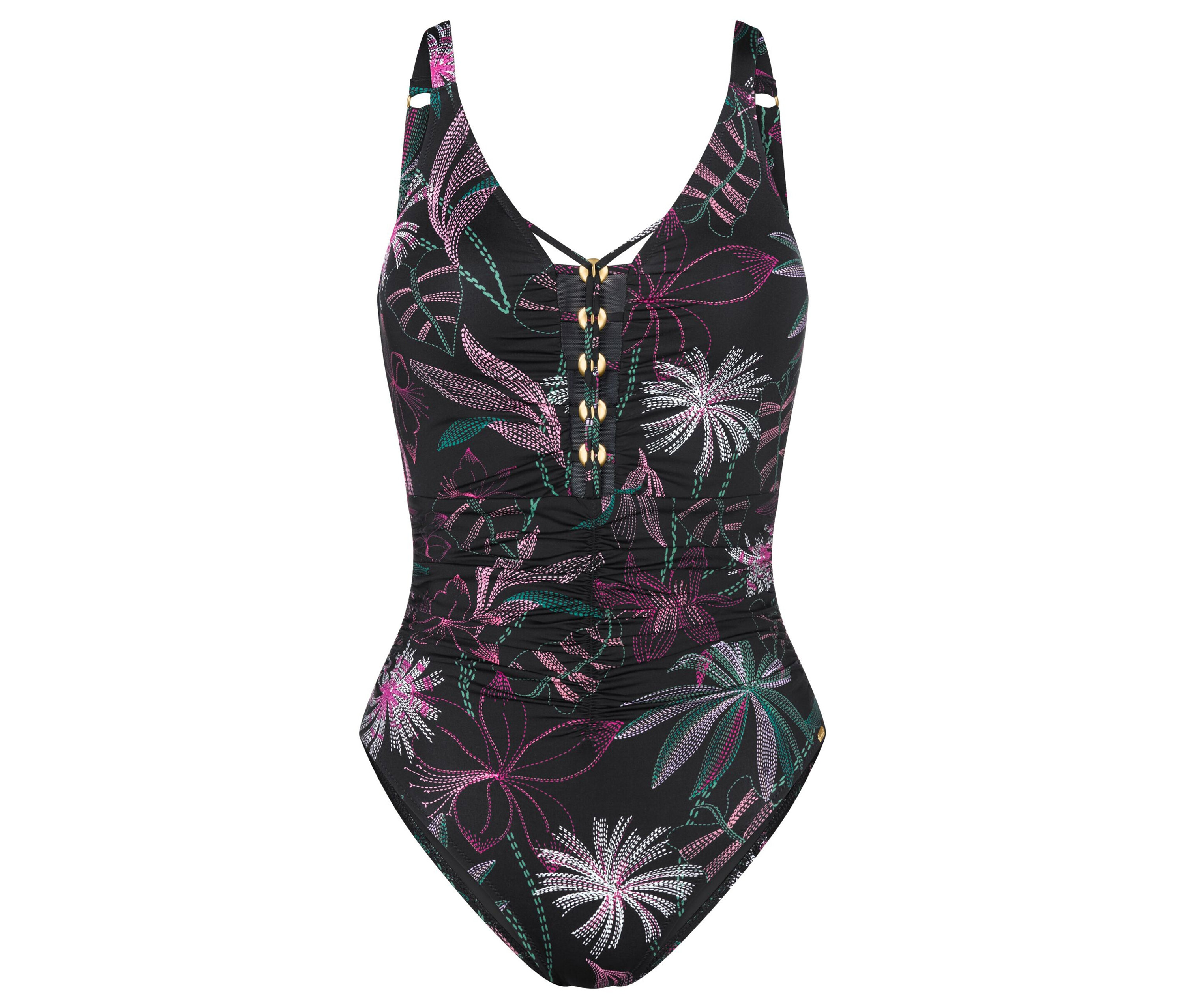 Triumph Summer Tropics Op01 - Damen - Gr. 46C - Schwarz
