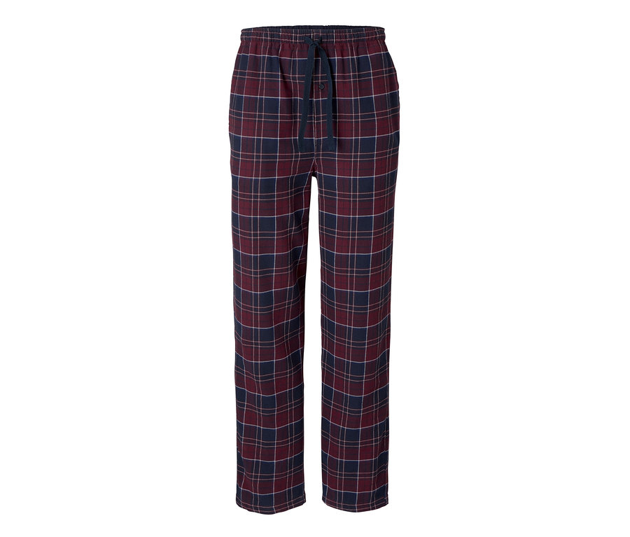 Eine Flanell-Pyjamahose mit Karomuster.