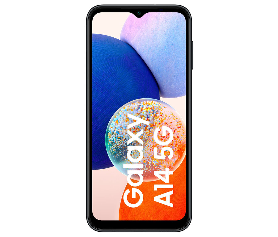 Schwarzes Samsung Galaxy A14 5G 64GB.