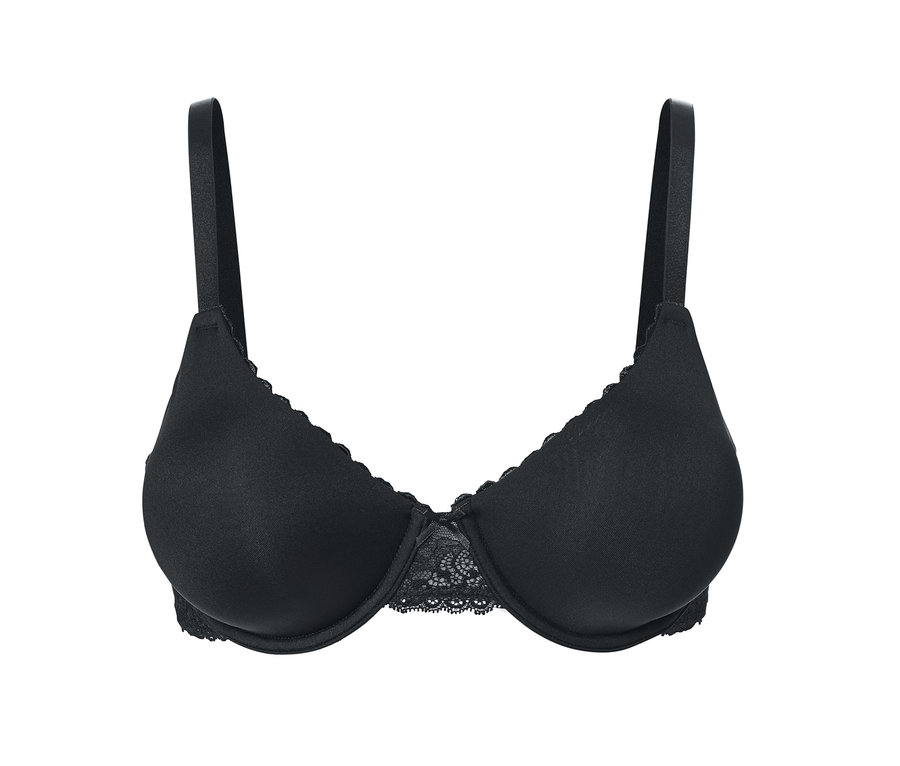 Schwarzer Bügel-BH.