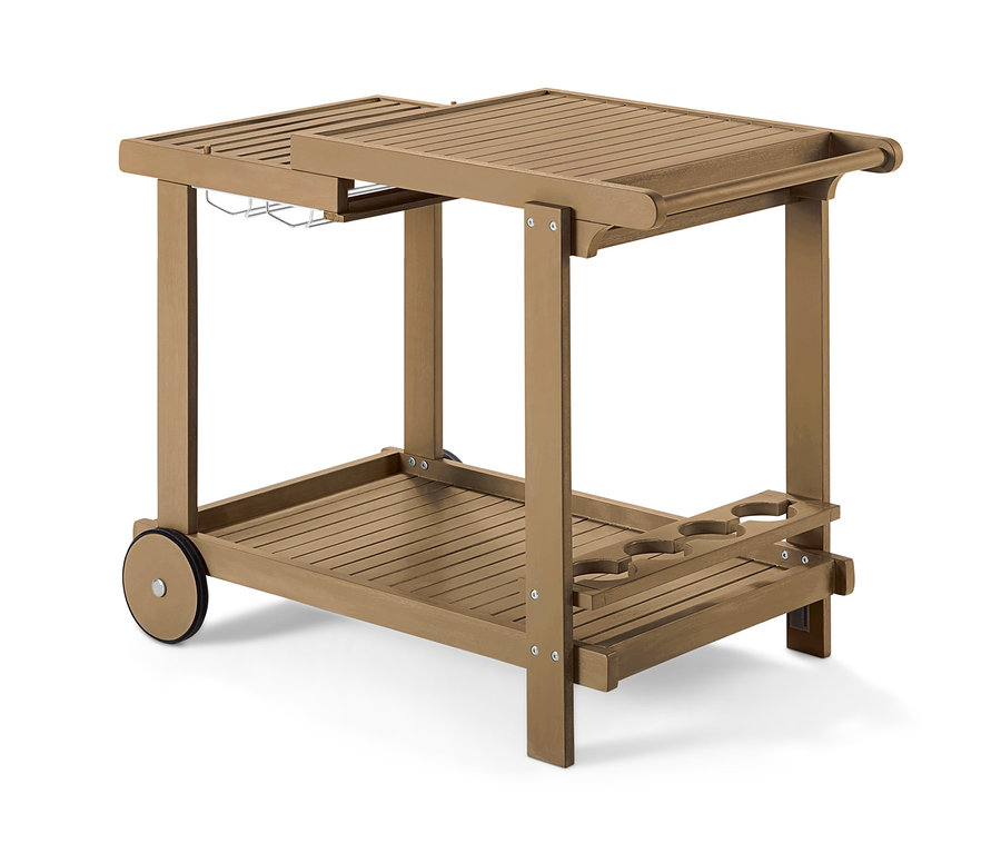 Grillwagen »Lenja« mit 2 Tabletts.