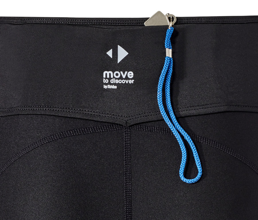 Detailaufnahme einer Radlerhose.