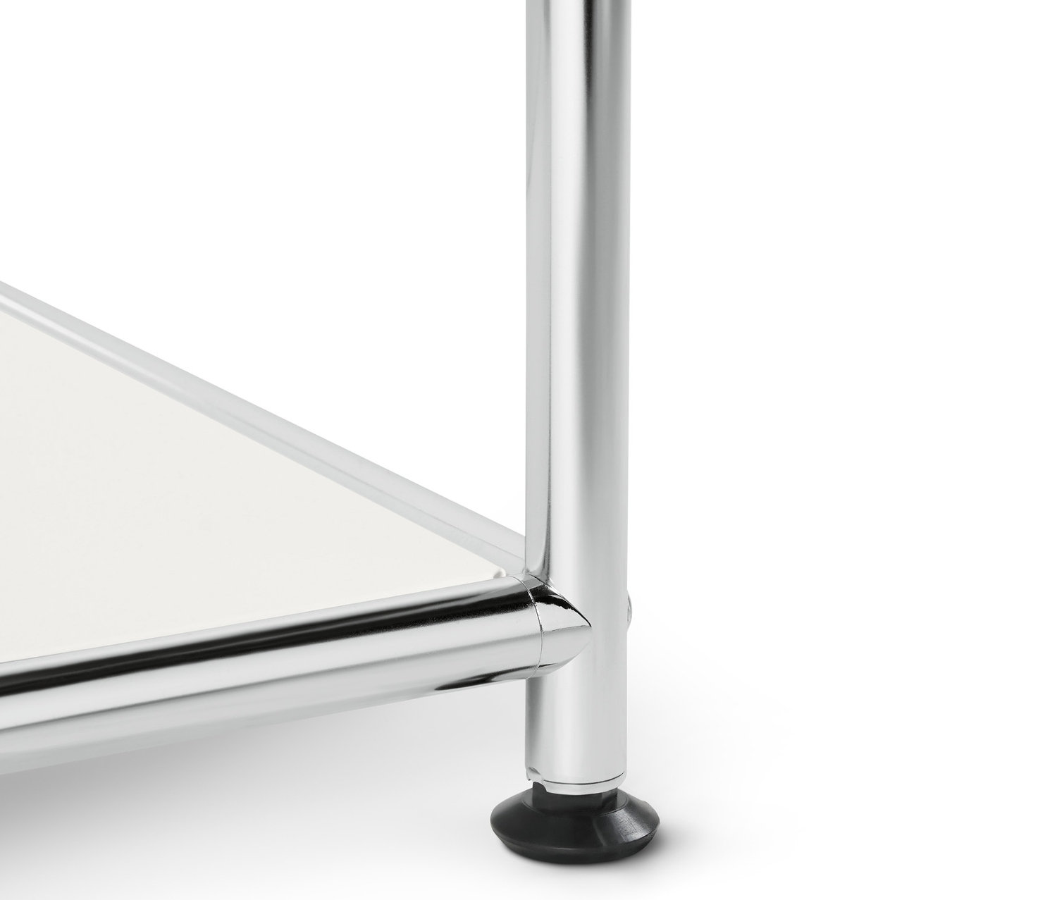 Thumbnail - Tchibo - Offenes Regal Metall »Cn3« - 155x40x194,5cm - chrom - Stahl / Kunststoff / Kunststoff