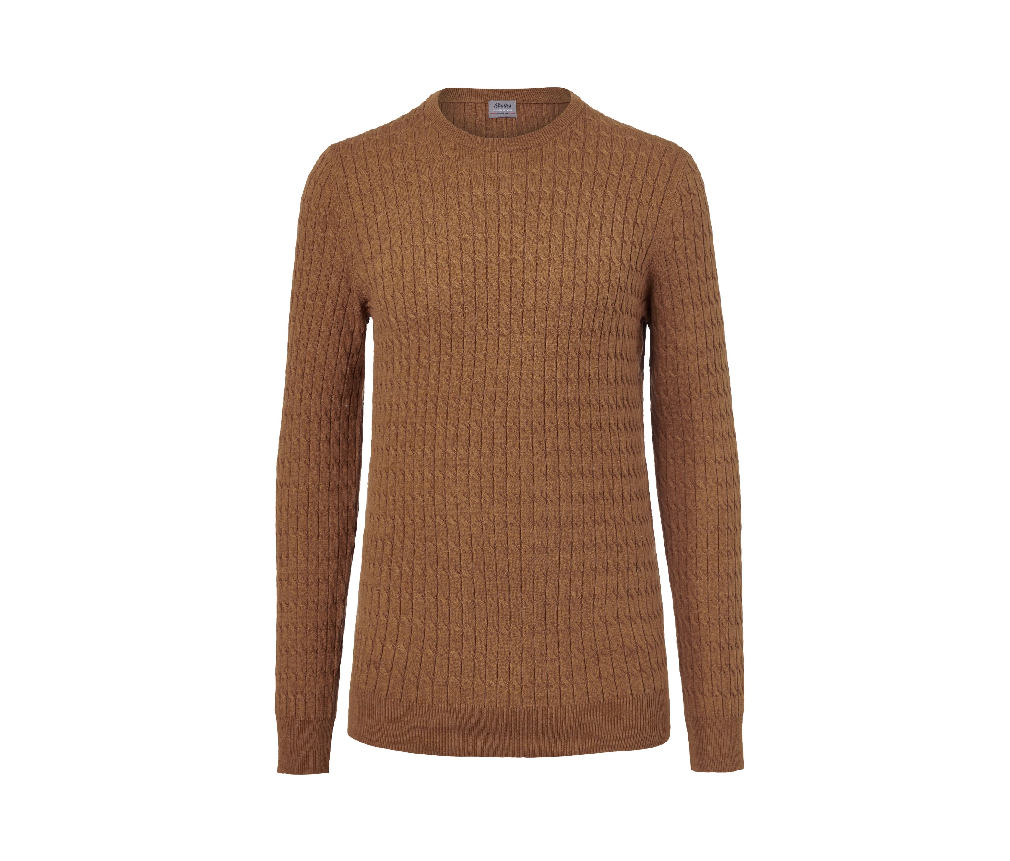 Tchibo - Strickpullover - Herren - Gr. L - senfgelb