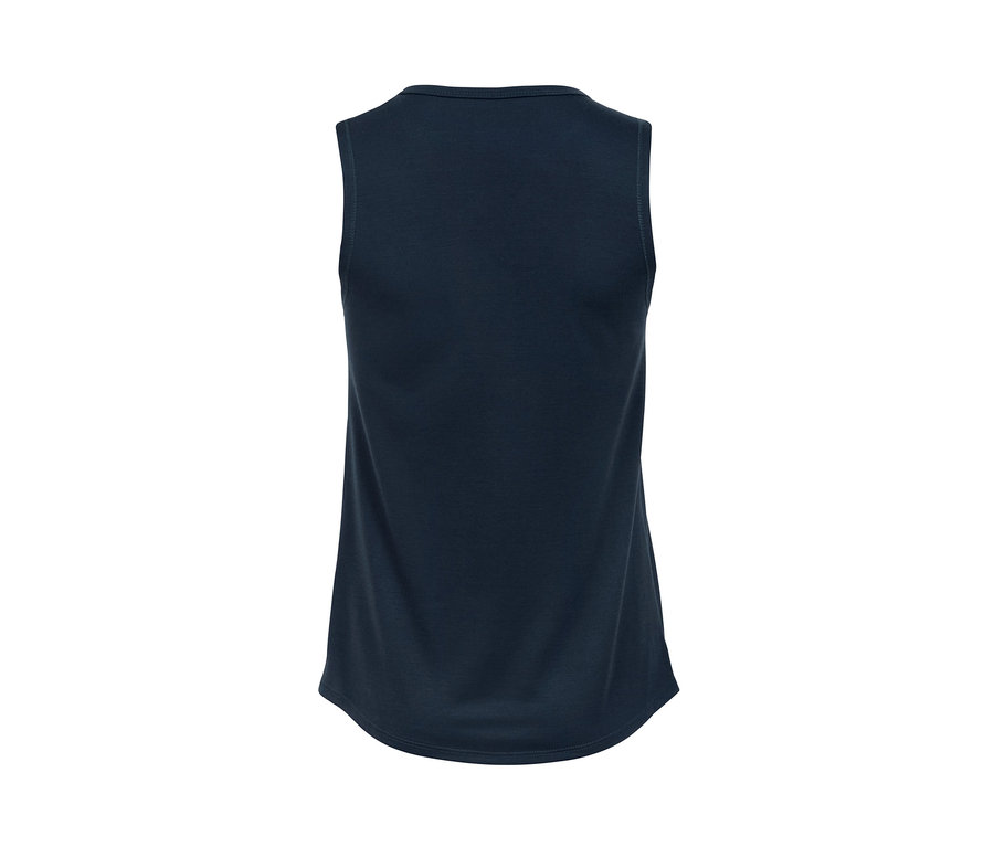 Detailansicht der Rückseite eines Sporttops aus einem 2er-Set.