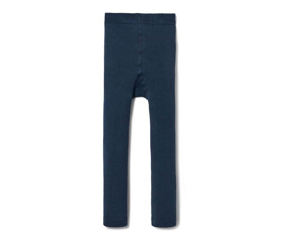 Eine marineblaue Thermoleggings.