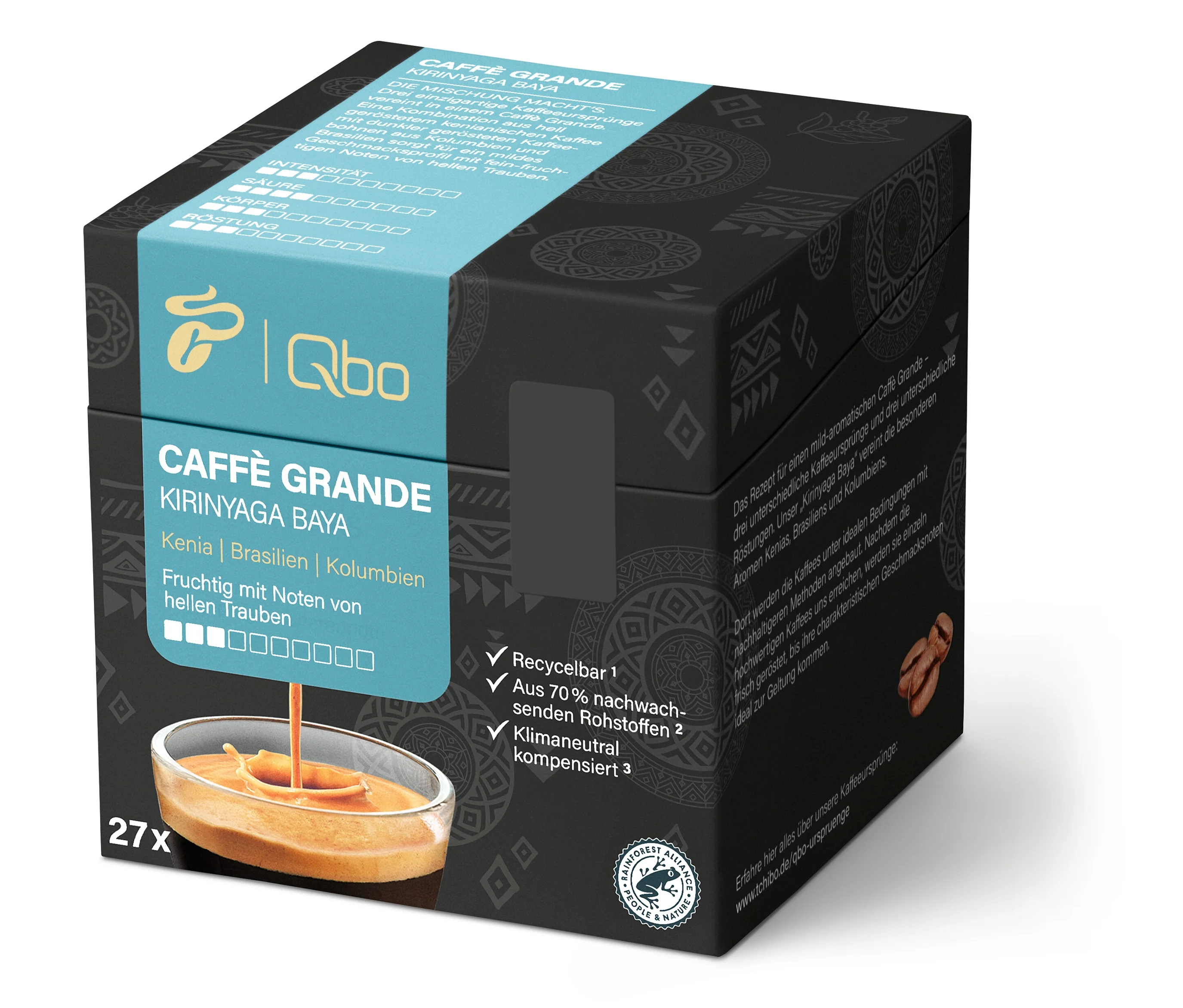 Qbo Caffè Grande Kirinyaga Baya - 27 Kapseln - Intensität: 3/10. Qbo Caffè Grande Kirinyaga Baya - 27 Kapseln - Intensität: 3/10 <![CDATA[Qbo Caffè Grande KIRINYAGA BAYA - 27 Kapseln Aufbewahrungshinweise: Unter Schutzatmosphäre verpac PS 3 günstig Kaufen-Qbo Caffè Grande Kirinyaga Baya - 27 Kapseln - Intensität: 3/10. Qbo Caffè Grande Kirinyaga Baya - 27 Kapseln - Intensität: 3/10 <![CDATA[Qbo Caffè Grande KIRINYAGA BAYA - 27 Kapseln Aufbewahrungshinweise: Unter Schutzatmosphäre verpac